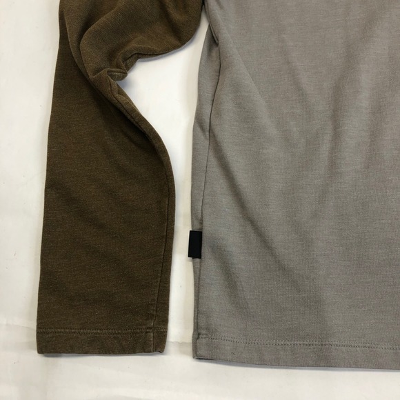 Patagonia Organic Cotton Long Sleeve Raglan Tee Shirt Logo Back Size S - Picture 5 of 12